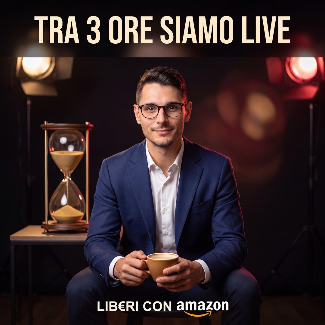 Tra 3 ore siamo live