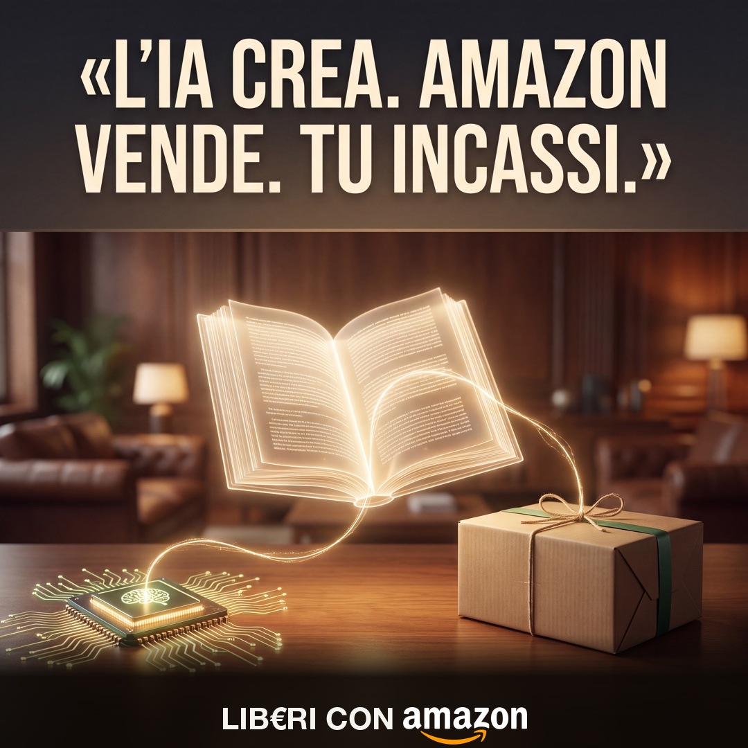 L'IA crea, Amazon vende, tu incassi