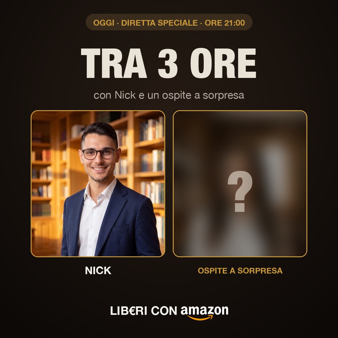 Tra 3 ore la Diretta Speciale, con Nick e un ospite a sorpresa