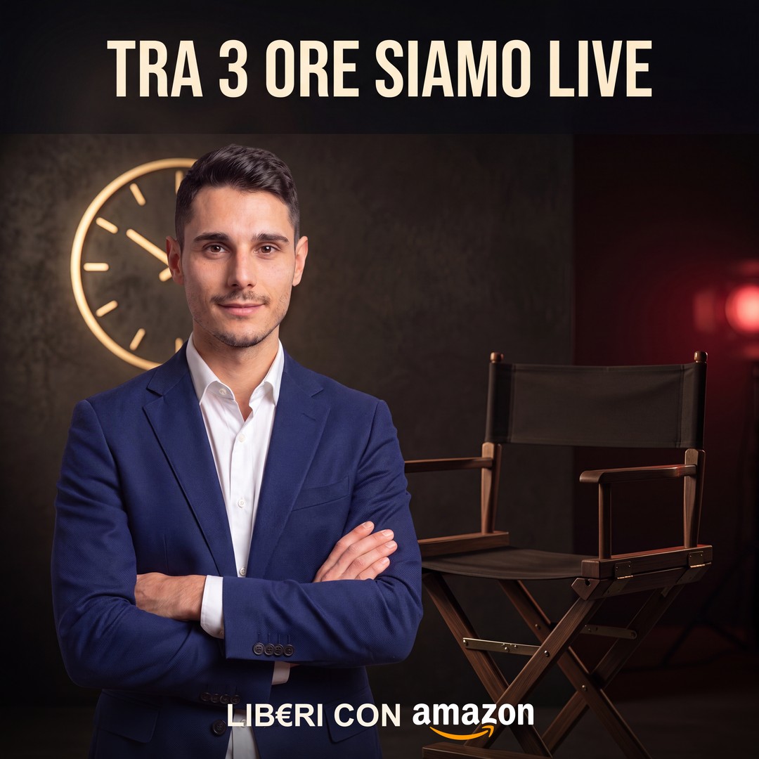 Tra 3 ore siamo live