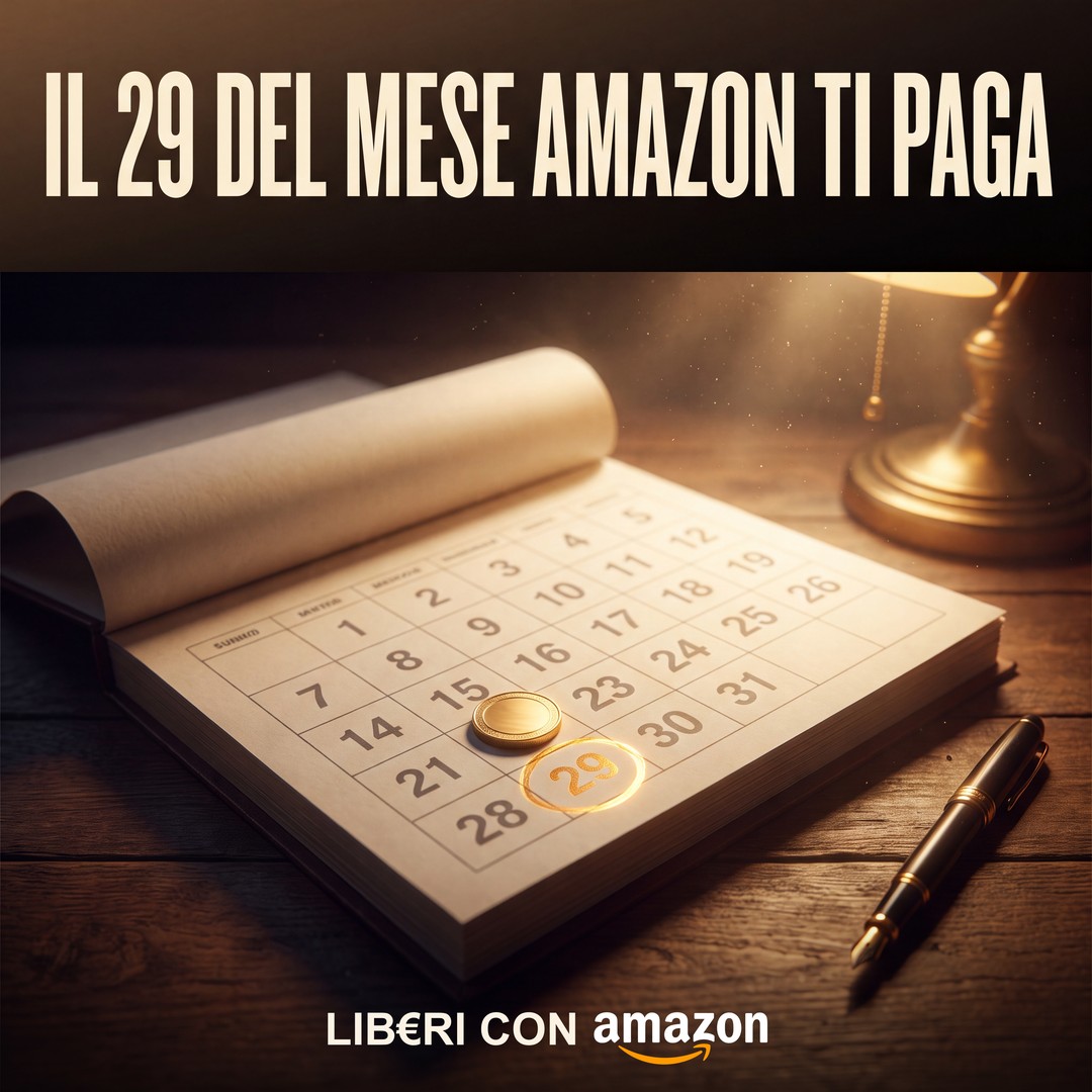 Il 29 del mese Amazon ti paga