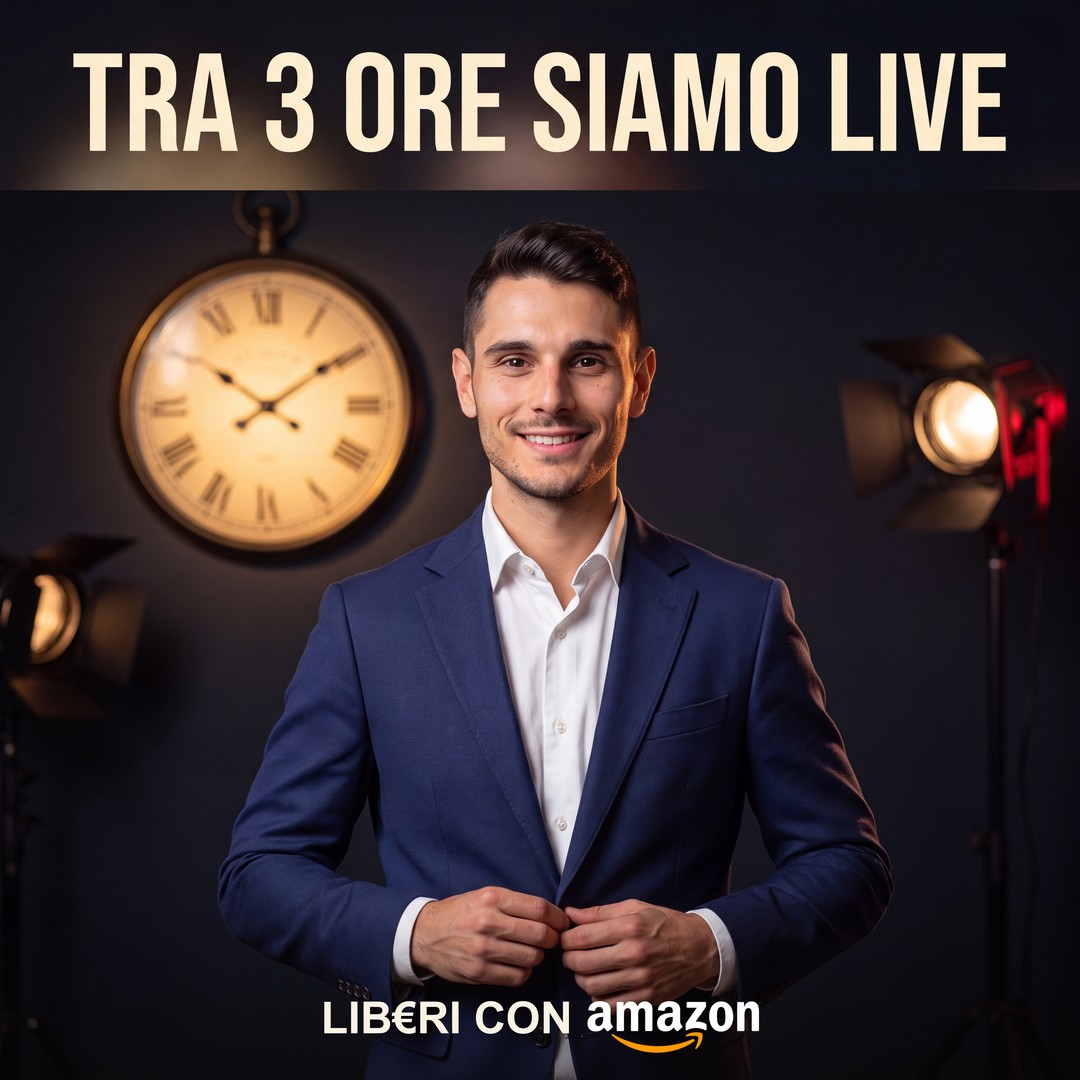 Tra 3 ore siamo live