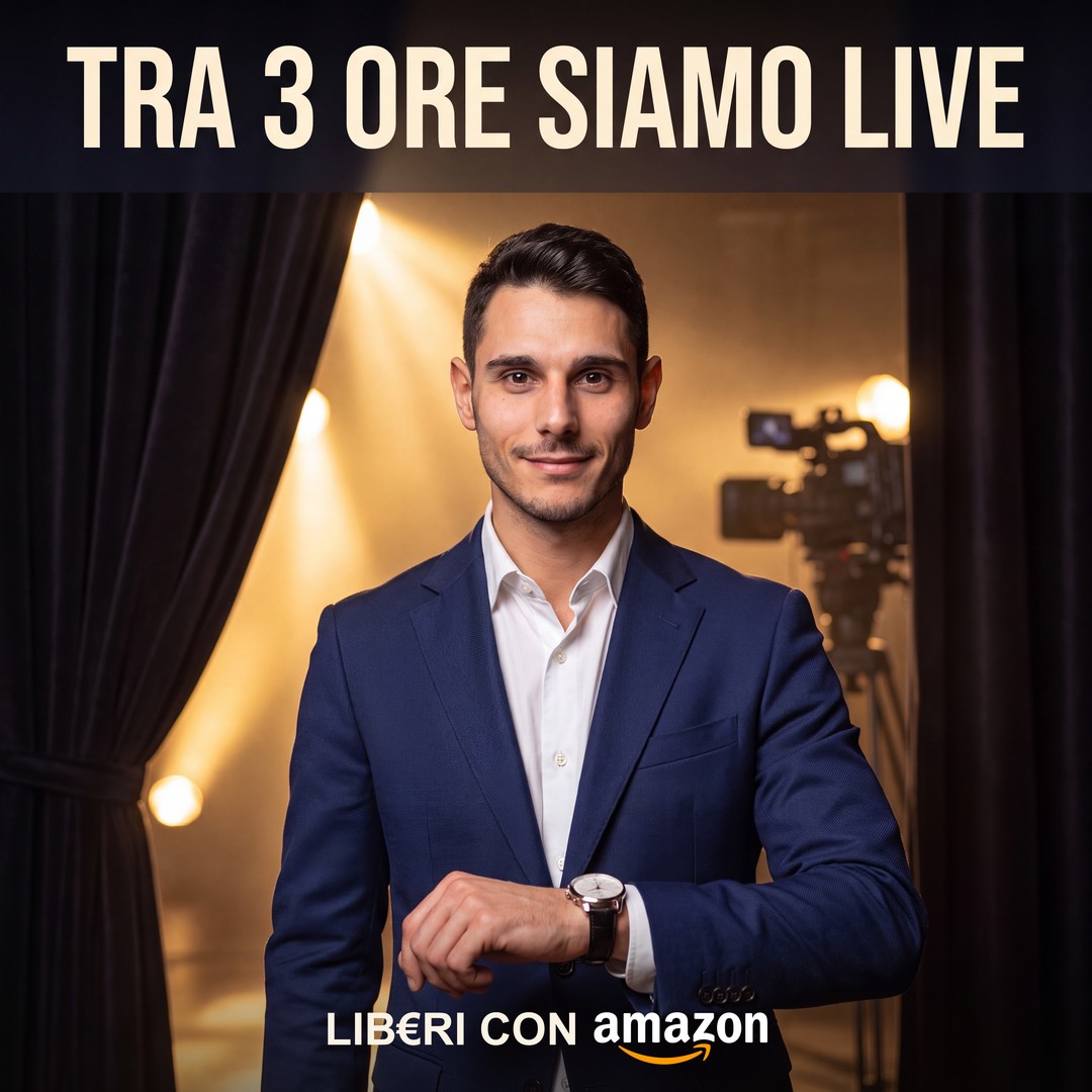 Tra 3 ore siamo live